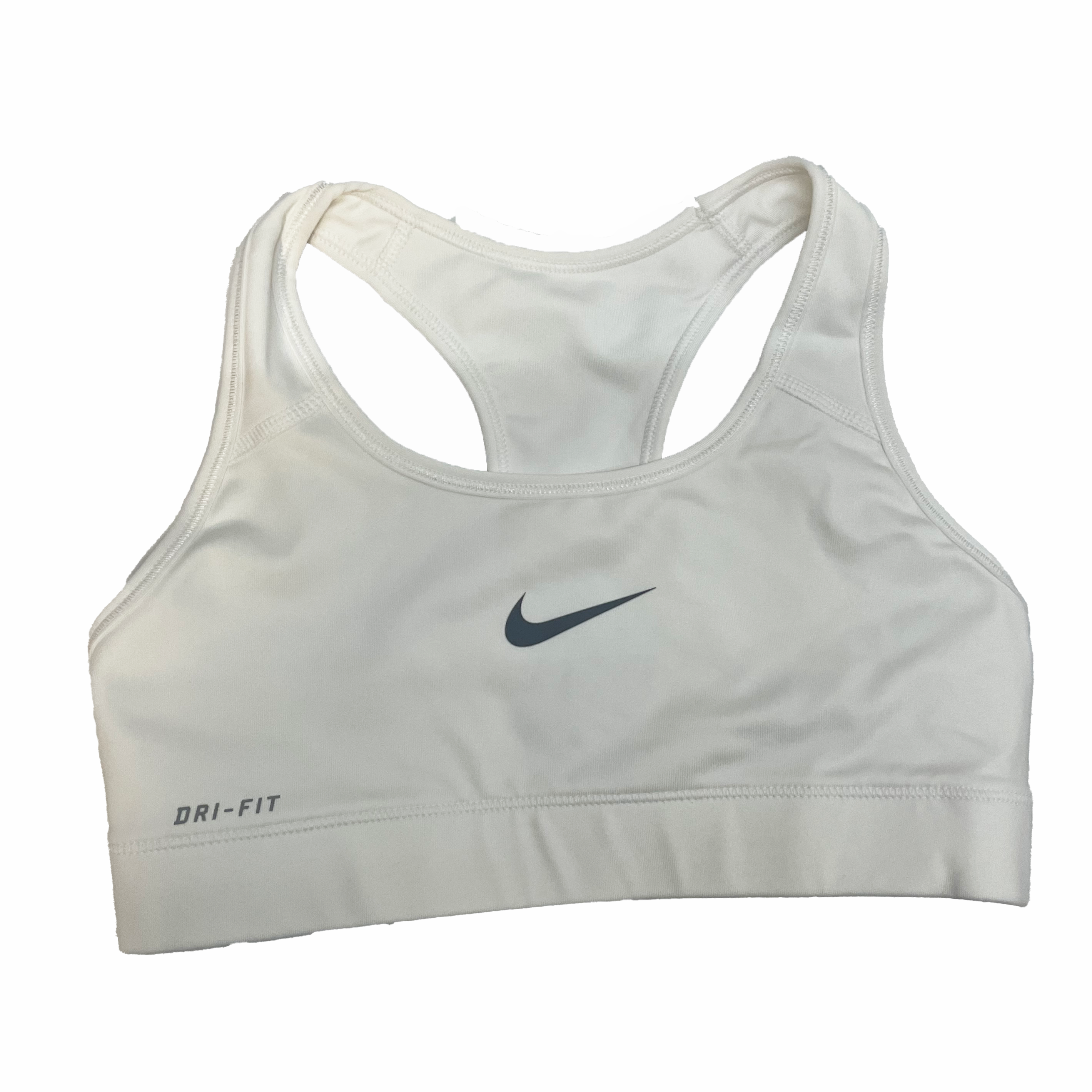 Nike - Soutien-gorge de sport Dri-Fit (blanc)